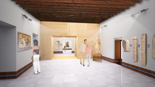 Concurso para adecuación del Museo Provincial de Cáceres. Cáceres