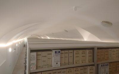 Sótano del Archivo Histórico del Palacio Arzobispal