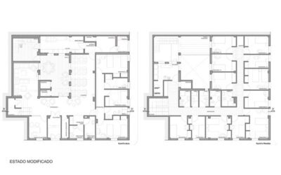 Rehabilitación de edificio para residencia