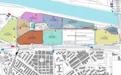 Plan de reorganización de aparcamientos públicos para la Feria de Sevilla. Estudio funcional e implantación. Sevilla.