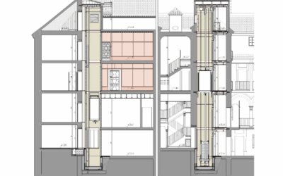 Ascensor en el Palacio Arzobispal