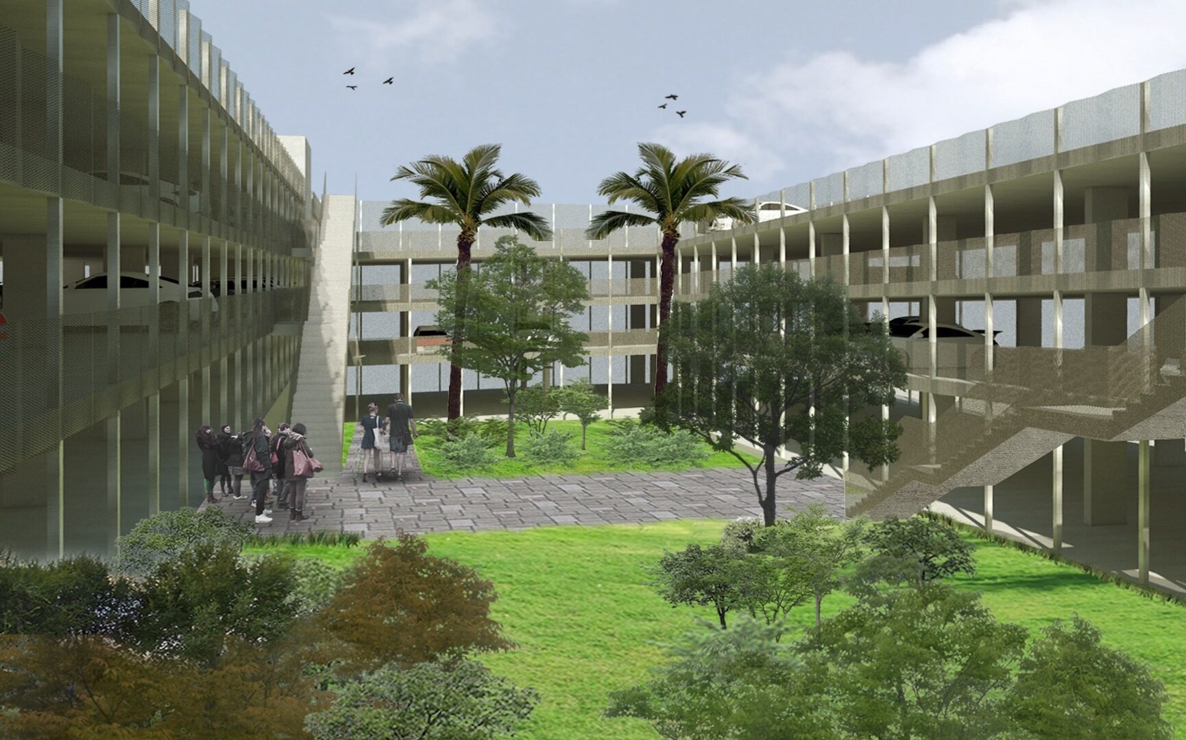 Concurso Edificio de Aparcamientos Universidad de Málaga